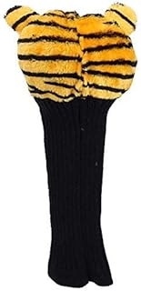 VGEBY1 Golf Head Covers, 460CC Wooden Club Golf Club Headcover Creative Cartoon Tiger Pattern Golf Club Head Covers for Golf Club