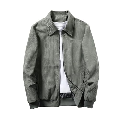 Chaqueta de solapa de hombre para otoño invierno cazadora casual y elegante