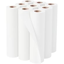 3 x Couch Rolls 50cm White | Embossed, Perforated | 2-Ply Pure Cellulose Paper | Hygiene Rolls for Massage, Beauty Bed, Medical Use | 20" x 40m | Supreme Choice