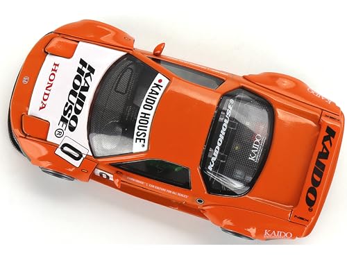 Modelo a escala 1:64 NSX Kaido Racing V1 Naranja miniatura 6