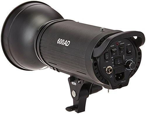 CowboyStudio Dual Power AC/DC 110v Mettle 600W Flash, Professional Strobe Flash Light, with Rechargeable Battery Pack - Thumbnail 2