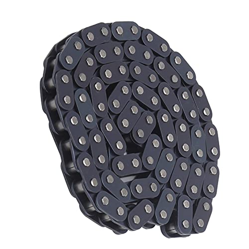 T8F-Kette, Hochsteife, Verstärkte Struktur, Starke Schlagfestigkeit, Korrosionsbeständige, Verschleißfeste Stahlkette für Dirt Quad 47 Cc 49 Cc Minimoto Pocket Bikes Zubehör