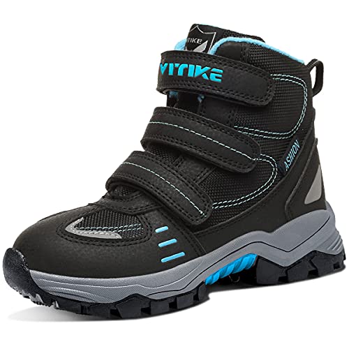 Littleplum Boys Snow Boots Waterproof Anti-slip Size 4