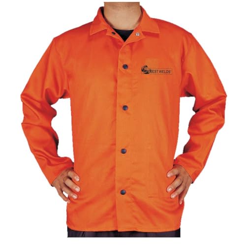 BEST WELDS 902-1230-XL - Premium Flame Retardant Jacket, X-Large, Orange