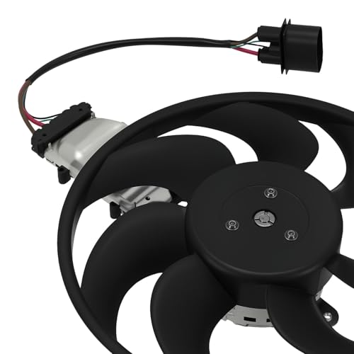 Image of maXpeedingrods A /C Condenser Cooling Fan for Audi Q7 2006-2015, for VW Touareg 2002-2010 Porsche Cayenne 2004-2010, 7L0959455F 95562413400