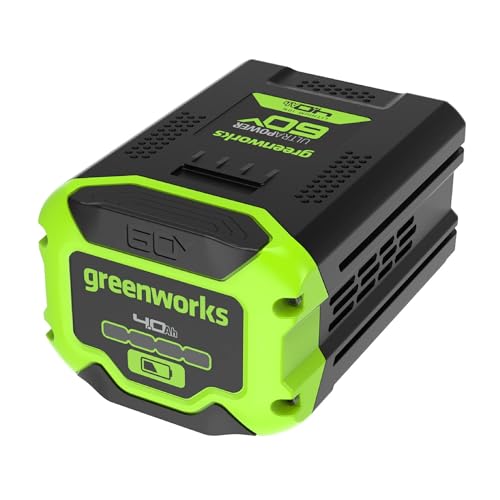 Greenworks 60V 4.0AH Ultra Power Battery | Provides Fade-Free Power for Maximum Performance | Compatible with 75+ Greenworks Tools by Greenworks - Used condition - US$102.71