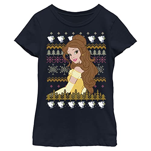 T-shirt fille Disney Princesses Belle idéal pour Noël en famille