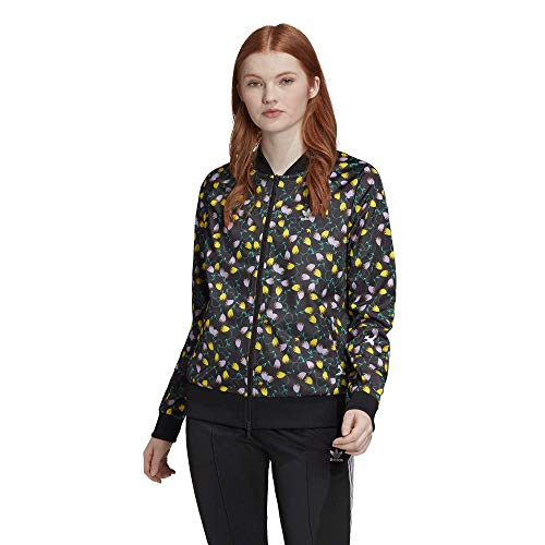 adidas Originals Women's All Over Print Track Top Multicolor Medium