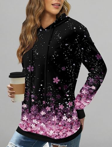 Image of Angerella Long Sleeve Hoodies for Women Pullover Hooded Sweatshirts