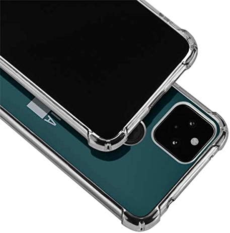 Skinit Clear Phone Case Compatible with Google Pixel 5 - Officially Licensed NFL Philadelphia Eagles Green Performance Series Design