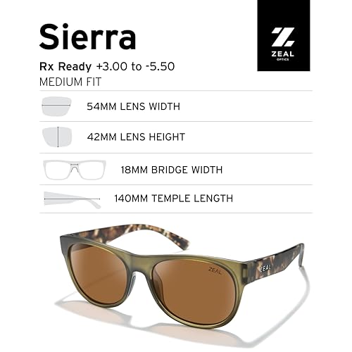 Zeal Optics Sierra | Plant-Based Polarized Sunglasses for Men & Women4