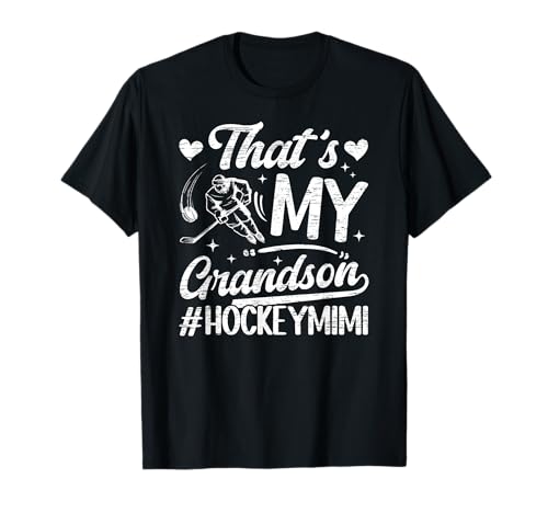 My Grandson Hockey Mimi Grandma Mimi of A Hockey Player T-Shirt