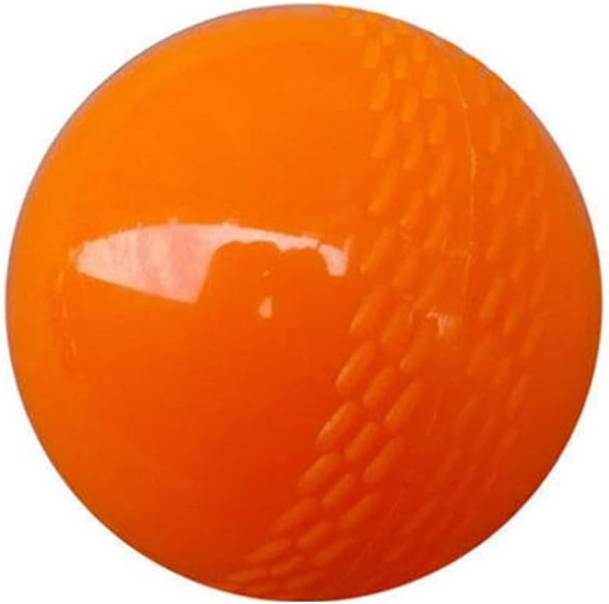 Venom Soft Cricket Balls Practice, Training for All Age Group, Recommended for Indoor/Outdoor Street & Beach Cricket (Pack of One) (Orange), Standard - Silicone, Rubber