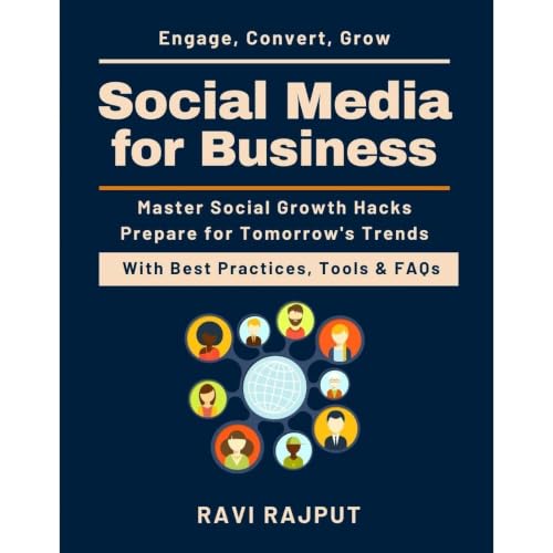 Social Media for Business Audiolibro Por RAVI RAJPUT arte de portada