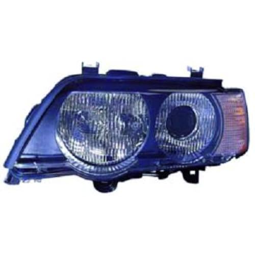 Faro delantero izquierdo D2S HB3 compatible con BMW X5 1999 2003 Bi Xenón