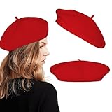 Berretto Francese, Francese Cappello, Berretto Da Basco Classico, Lana da Basco, Berretto Basco, Basco Francese Classico, Francese Baschi Classico Berretto, Classico Cappello Da Artista Francese
