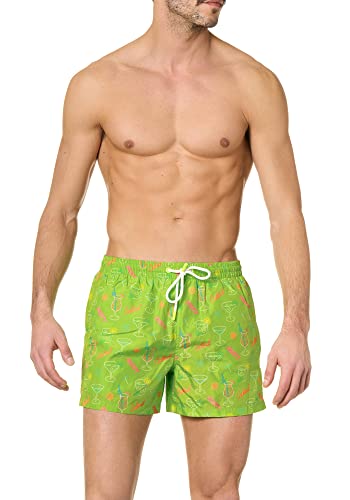 Slip de bain homme goldenpoint à motif cocktail short de bain