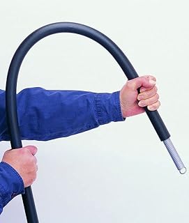 DSZH 1/2" Inside Pipe Spring - Black Churchwarden Plastic/Rubber Pipe