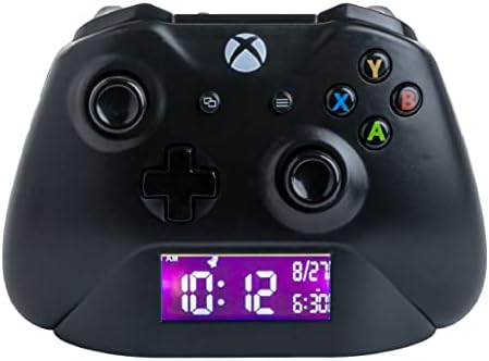 XBOX Czarny budzik