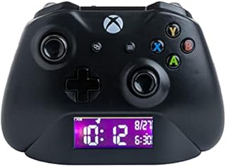 XBOX Czarny budzik