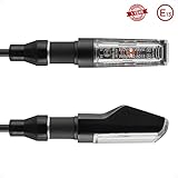 UNIVERSAL FIT: 8 mm Schraubgewinde für die meisten Motorräder, Quad, Moped, Roller, Roller, Chopper, Cruiser, Custom-Bikes, ATV, Harley, Kawasaki, Yamaha, Suzuki usw. 2 Stück verpackt und 1 Jahr Garantie.