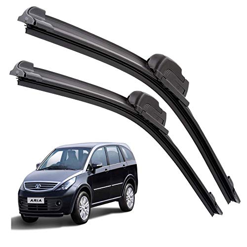 Image of Euro Care Windshield Car Wiper Blades Compatibility With TATA Aria - Set of 2Pc (D-26,P-26)