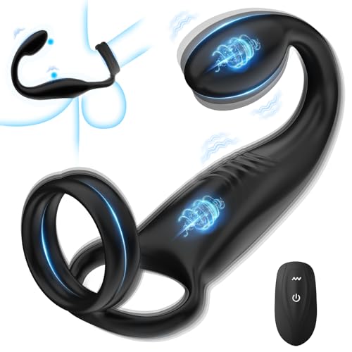 男性用コックリング ディルド 男性 前立腺 バイブ アナル開発 前立腺バイブ 男性用アダルトグッズ人気【10振動モード ペニスリング 前立腺振動】 メスイキ あなる責め 男オナニー アナルプラグ 潮吹きバイ ブ アダルグッズ - 画像1