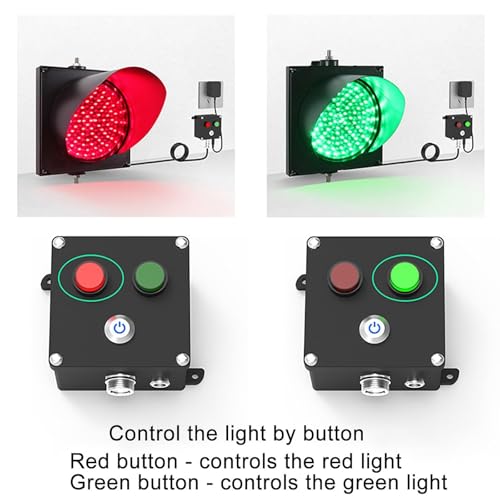 Feu de signalisation a LED rouge vert pour eviter les accidents de quai - 5