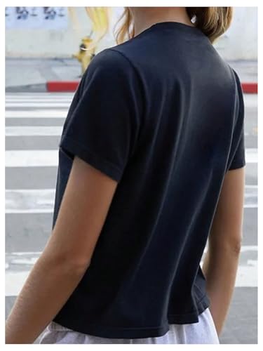 SOLY HUX Girl's Number Graphic Tees Short Sleeve Crew Neck Y2k Tops Jersey Shirts2