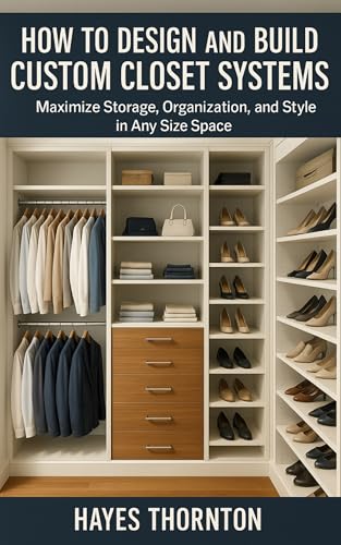 How to Design and Build Custom Closet Systems: Maximize Storage, Organization, and Style in Any Size Space (English Edition)