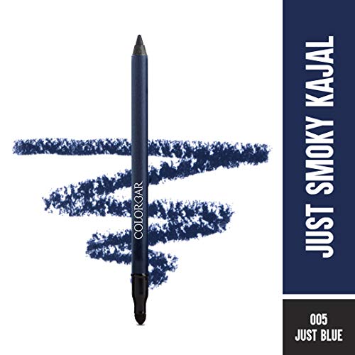 Image of Colorbar Just Smoky Kajal, Matte Finish, 1.2g - Just Blue,Pencil