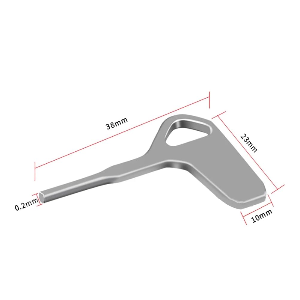 Chiave Inglese Per Fotocamera - Metallo, Svitamento Viti 1/4", Rotonda - Foto 11