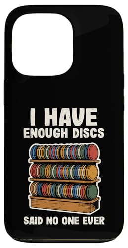 I Have Enough Discs �v���[���[ �j���p �ʔ��� �f�B�X�N �S���t �X�}�z�P�[�X iPhone 13 Pro �p