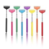8-Piece Gift Box Set Retractable Back Scratchers- Portable Metal Body Massager Tool, Multi-Color Set for Men Women Kids & Pets - Father's Day, Valentine's, School Season