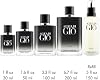 Armani Beauty Acqua di Giò Parfum - Colonía masculina terrosa y amaderada | Fragancia con bergamota, romero y madera - Aroma cítrico fresco masculino de larga duración - Botella recargable perfecta para uso diario Madera 1 Fl Oz (Paquete de 1) 8