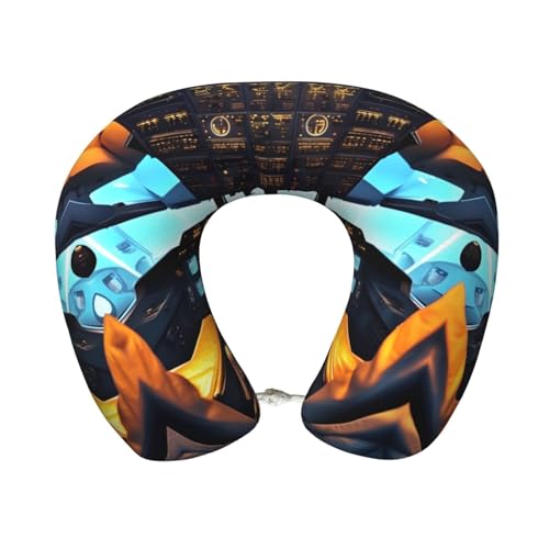 Almohada de poliéster tamaño único para cuello y hombros miniatura 1
