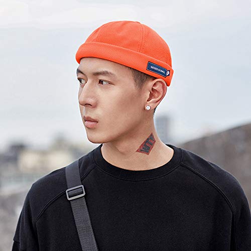 Image of jerague Beanie Hat for Men Women Brimless Cuffed Hat Skullcap Watch Cap Adjustable