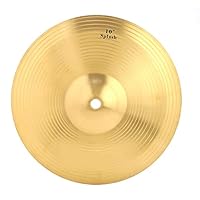 Drum Cymbal, Brass 10 Zoll Splash Becken Musikinstrument für Drum Set