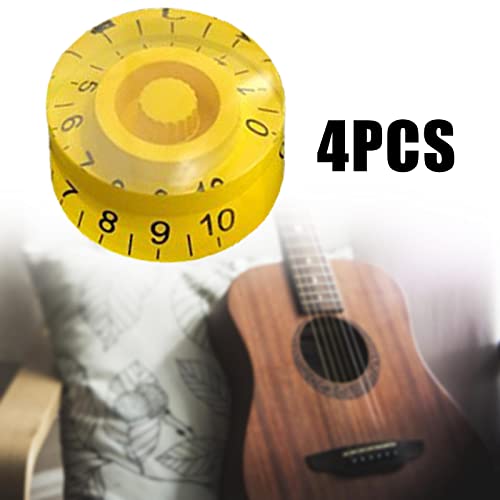 Oshhni 4 pièces potentiomètre capuchon guitare accessoires haut-forme boutons Durable Timbre haut-forme style boutons… - Les Beatles, Paul McCartney, John Lennon, RIngo Starr, George Harrison Oshhni 4 pièces potentiomètre capuchon guitare accessoires haut-forme boutons Durable Timbre haut-forme style boutons… – Image 8