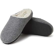 Dearfoams Womens Microwool Molded Footbed Clog