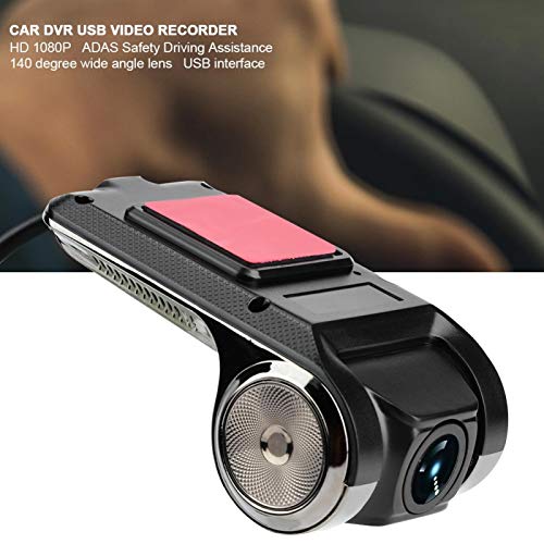 Ymiko Dash Cam, 1080P HD DVR Mini câmera de carro Gravador de condução Gravador de vídeo 140 graus g