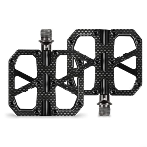 Pédales de vélo en fibre de carbone T700 ultra légères pour cyclisme sur route