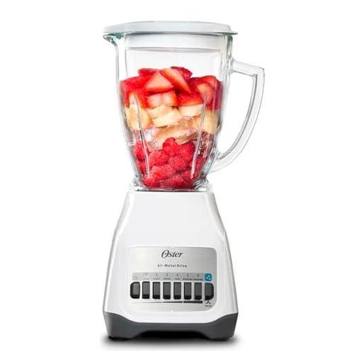 Lista de Licuadora Oster 10 Velocidades Precio de esta semana. 46 Oster Licuadora Blanca 6 Velocidades + Pulso, Vaso de Vidrio mod. Blstsog5661W