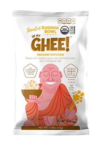 Image of LesserEvil Oh My Ghee Organic Popcorn, 5 Oz (Pack of 5)