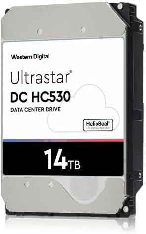 HGST WD Ultrastar DC HC530 WUH721414AL5204 - Hard Drive, 0F31052 (WUH721414AL5204 - Hard Drive 14 TB Internal (Desktop) 3.5 (in 3.5 Carrier) SAS 12Gb/s 7200 RPM Buffer: 512)