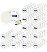 SLequipo Mini Soap Bars Bulk Individually Wrapped Round Bulk Bar Soap 0.7oz Travel Soap Small Hot...