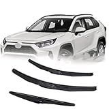 3 Pezzi Spazzola tergicristallo per Parabrezza Auto, per Toyota RAV4 XA50 2019-2024, spazzole tergicristallo idrorepellenti
