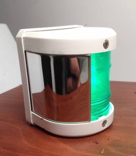 Pactrade Marine Boat Green Starboard Side Led Navigation Light Waterproof Boats Up To 12M #TOP1