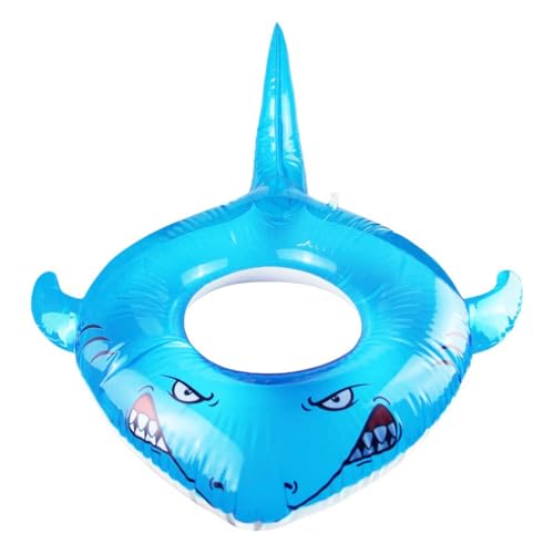 LAFALA Pool Floats Kids Shark Floaties Inflatable Pool Swim Lounger Raft Summer Swimming Ring Pool Toys for Adults Kids