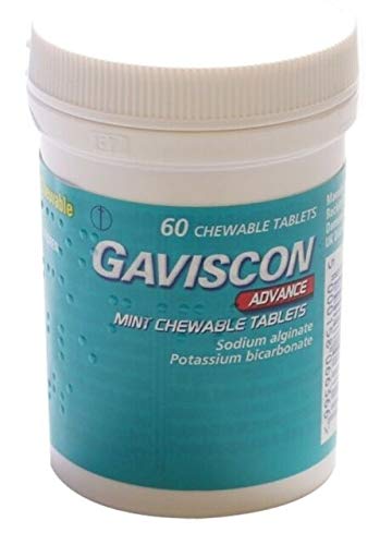 GAVISCON Advance Mint CHEWABLE Tablets 60 Pack (Mint)